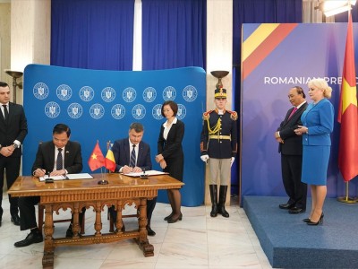 Việt Nam và Romania ký kết ghi nhớ về Hợp tác nông nghiệp, thú y, ATTP
